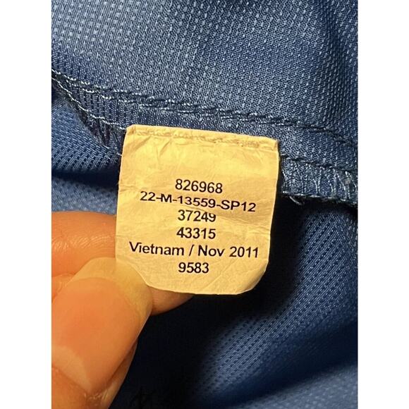 REI Packable Fleet Full Zip Lightweight Jacket Windbreaker Blue Men’s Size Small - Picture 7 of 9